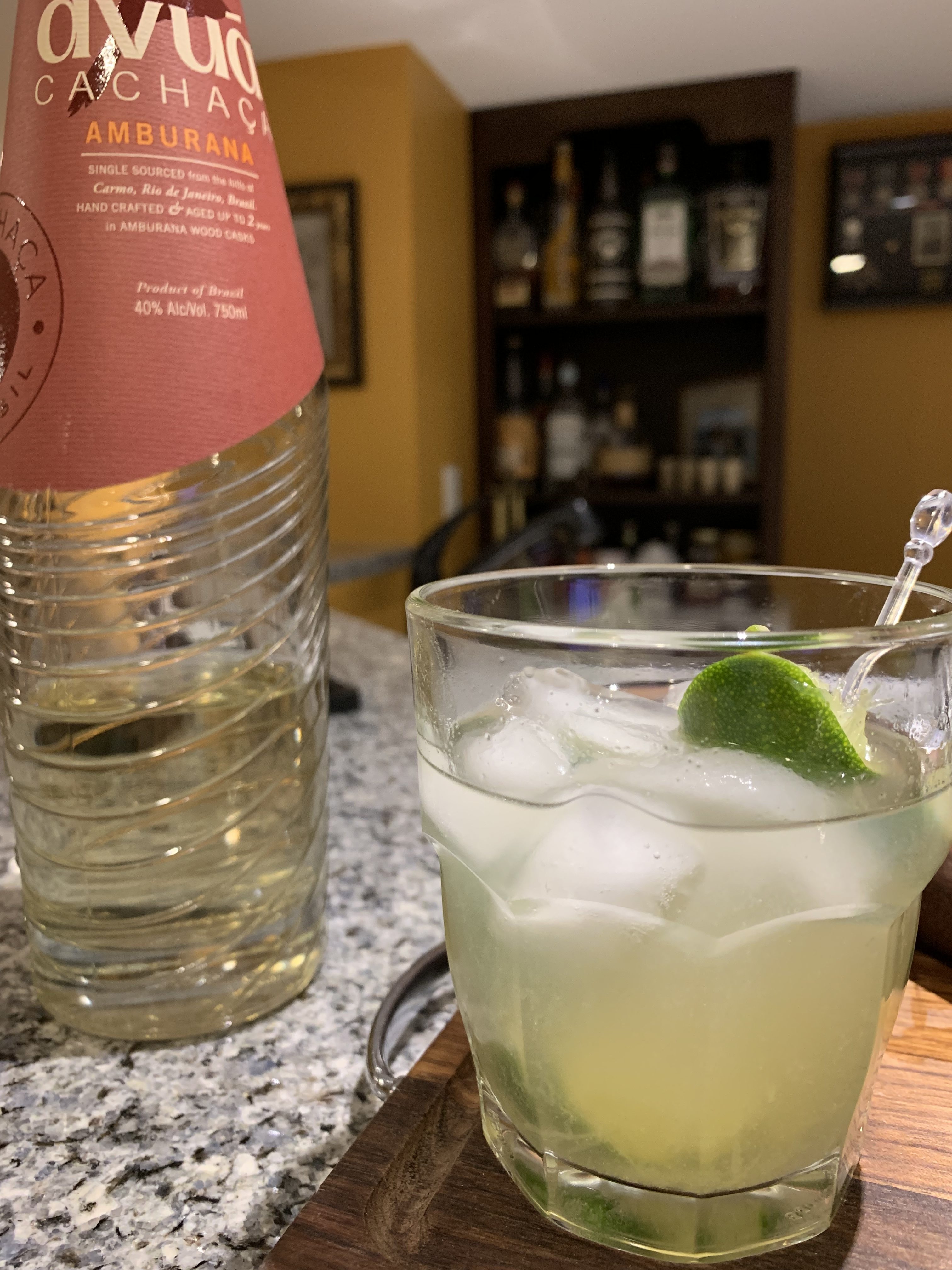 Low-Carb Caipirinhas